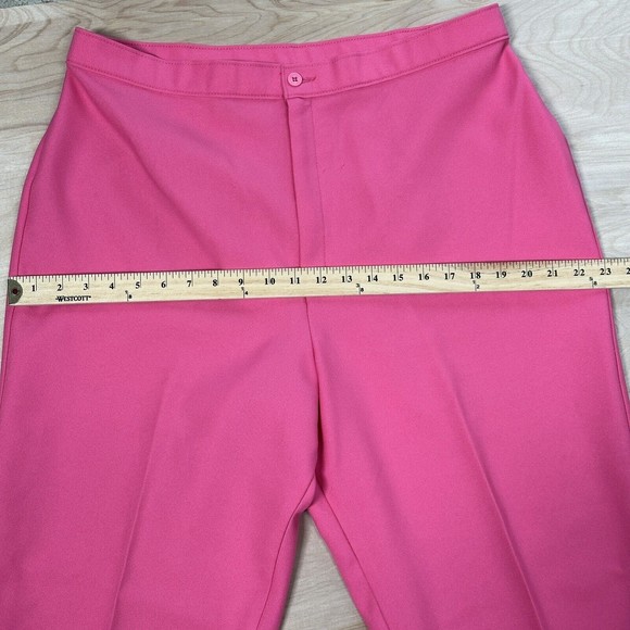 Vintage 80s Levi Strauss Bend Over Pants Womens 22W Bright Pink Mom High Rise - Picture 9 of 14